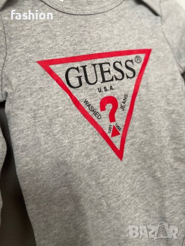 Оригинално бебешко боди Guess с кутия, снимка 6 - Бодита за бебе - 39887450