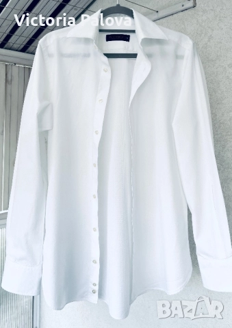 Луксозна риза модна къща ETRO Италия, снимка 12 - Ризи - 51632408