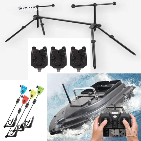 НОВА ЛОДКА ЗА ЗАХРАНКА С GPS. РИБАРСКИ РИБОЛОВНИ ЛОДКИ.СТОЙКА СИГНАЛИЗАТОРИ ОБТЕГАЧИ ЗА РИБОЛ​ОВ.ТОП