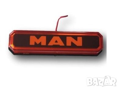 Габарити Лед Неон МАН Man червен,оранжев,бял лого, снимка 2 - Аксесоари и консумативи - 40255620