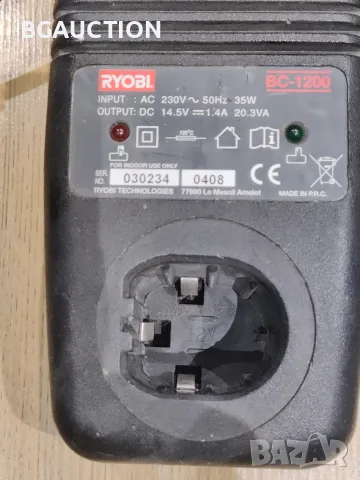 зарядно ryobi bc 1200, снимка 3 - Винтоверти - 56261206