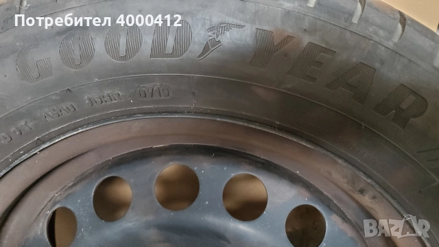 Летни гуми Goodyear 185 65 15 с джанти, снимка 2 - Гуми и джанти - 52988327