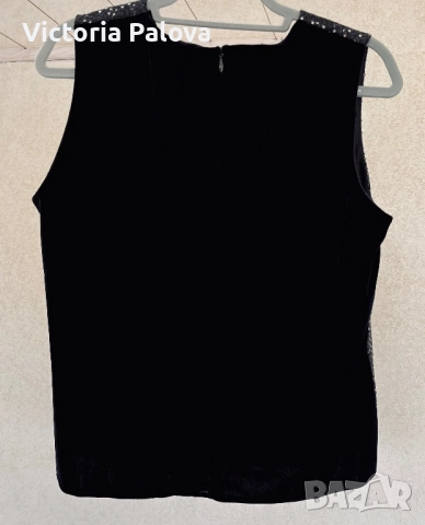 Красив елегантен вечерен топ Sequins , снимка 4 - Корсети, бюстиета, топове - 52096791