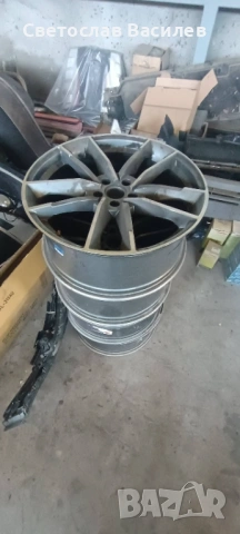 Оригинални джанти 20 цола за Audi A8 – комплект 4 броя, снимка 4 - Гуми и джанти - 54135062