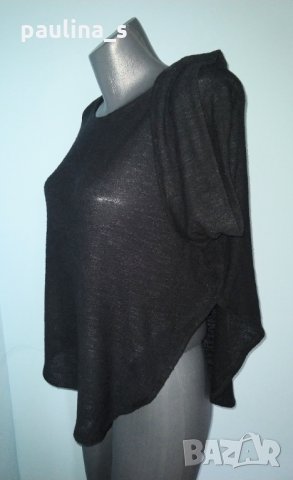 Два различни броя / Черна блуза тип туника / пуловер "H&M" Devided и "Yessica" by C&A , снимка 4 - Блузи с дълъг ръкав и пуловери - 30841347