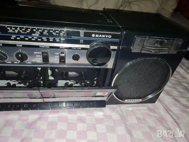 Радиокасетофон Sanyo M-W170K, снимка 15 - Радиокасетофони, транзистори - 50232027