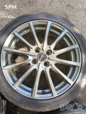 Лети джанти "Borbet" 17" 4x100, снимка 18 - Гуми и джанти - 51803541