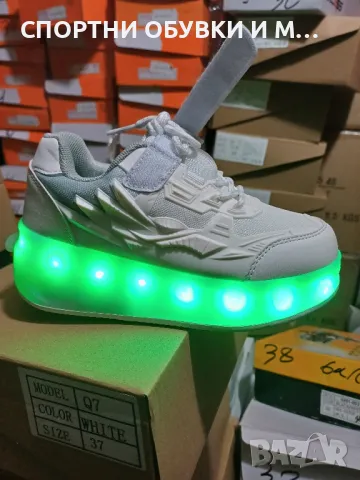 маратонки с колелца , снимка 3 - Детски обувки - 50092022