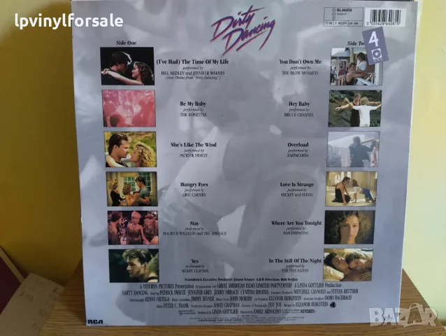   Original Soundtrack From The Vestron Motion Picture - Dirty Dancing , снимка 2 - Грамофонни плочи - 55957677