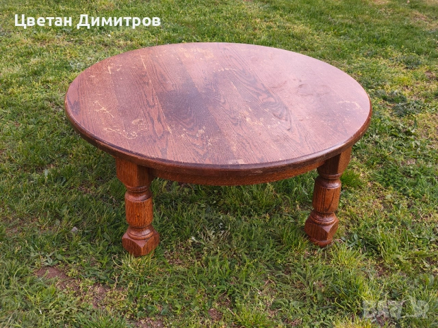 Дъбова холандска холна маса