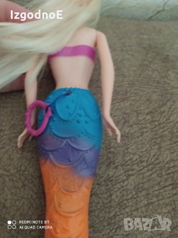 Кукла Барби русалка, снимка 2 - Кукли - 30695205