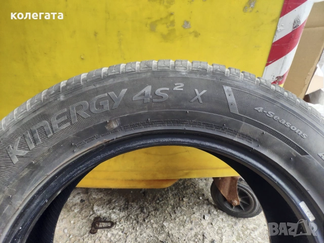 4бр. всесезонни 255/55 R18 109V HANKOOK KINERGY 4s2 X, снимка 6 - Гуми и джанти - 53901579