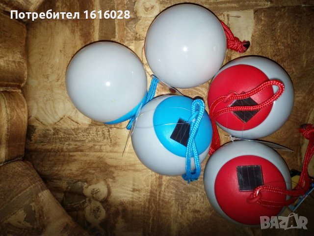 Нови Соларни лампи - топки за закачане с връзка,за къмпинг и градина.., снимка 11 - Соларни лампи - 38878646