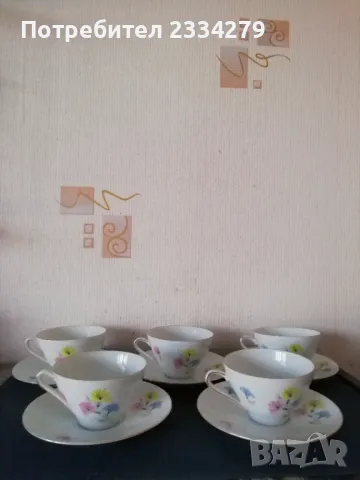 Порцеланов стар немски сервиз, снимка 6 - Сервизи - 47838483