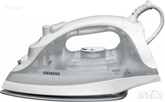 Парна ютия Siemens TB23340, 2000W, Бял/Сив, снимка 1 - Ютии - 31579046
