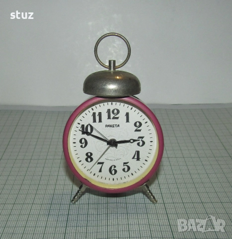 Настолен мини будилник Ракета