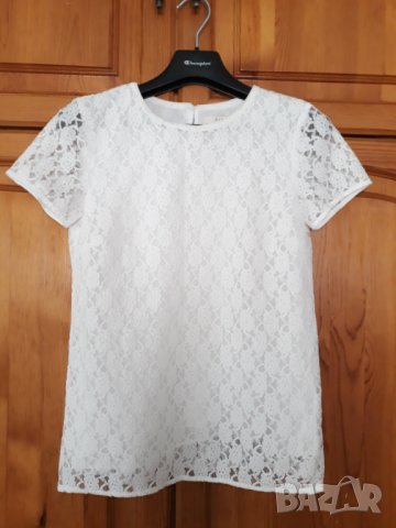 Дантелена блуза от Esprit, снимка 1 - Тениски - 33757294