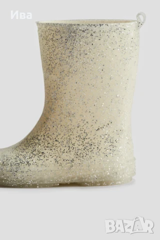 Детски гумени ботуши с брокат H&M 28 номер