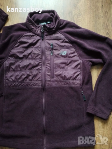 new balance - мъжко поларено яке КАТО НОВО С, снимка 4 - Якета - 53357345