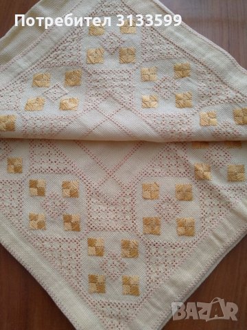 Копринени носни кърпички; кърпички - аксесоари; изделия на една кука; бродерия, снимка 6 - Декорация за дома - 37540609