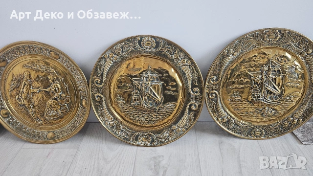 Бронзови пана за стена, снимка 6 - Декорация за дома - 54095207