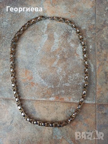 Стоманен ланец , снимка 6 - Колиета, медальони, синджири - 42926655