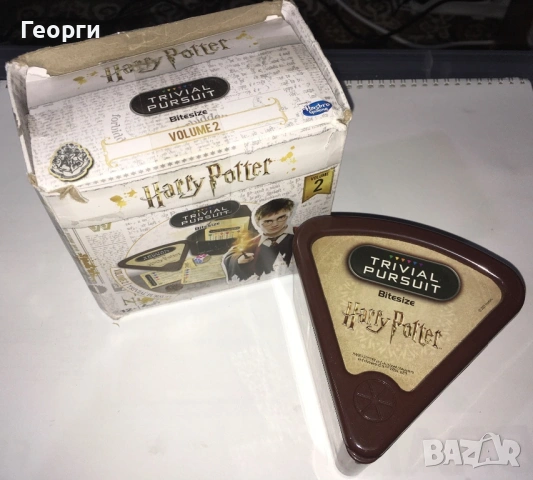 Хари Потър игра с въпроси на италиански Hasbro Harry Potter Quiz Vol.2 От Италия., снимка 4 - Образователни игри - 53092039