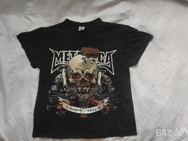 Metallica - metal / метъл тениска рзамер L, снимка 5 - Тениски - 56201933