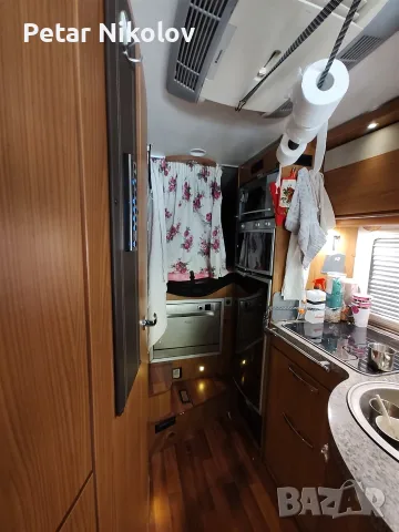 Кемпер HYMER B614 SL Lang 2009 - интегриран клас А, богато оборудван, снимка 8 - Каравани и кемпери - 56203980