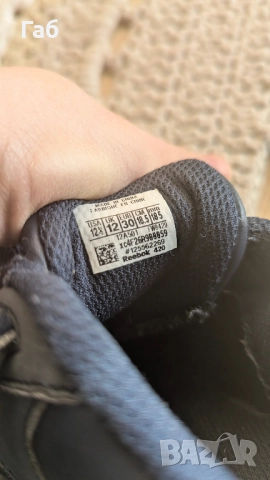  Кожени маратонки за момче на Reebok, номер 30 за краче с дължина 18.5 см., снимка 5 - Детски маратонки - 52822515