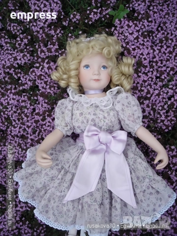 Порцеланова кукла Dianna Effner Lavender , снимка 5 - Колекции - 51594378