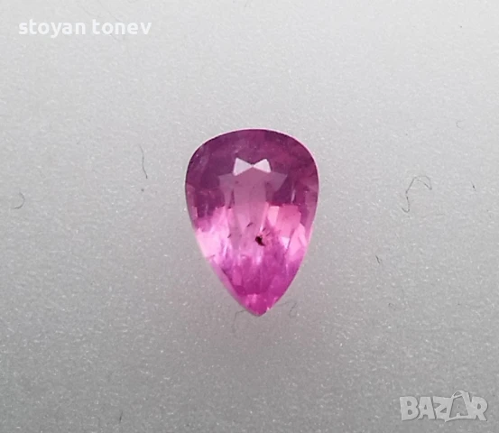 Ултра рядък Махеинге шпипел в неоново розово 0.52кт.! Нов!, снимка 4 - Други - 50496830