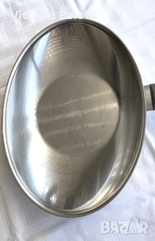 Тиган уок TEFAL 4 YOU Франция неръждаема стомана 18/10, снимка 12 - Съдове за готвене - 51507174