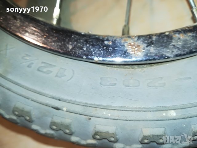 гума с метална капла 30х5см, снимка 12 - Части за велосипеди - 29418955