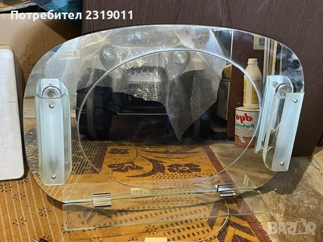 ретро  светещо огледало 