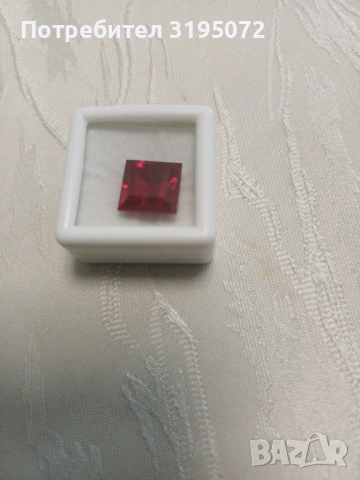 Продавам сертифициран рубин 10,12кт, снимка 2 - Колиета, медальони, синджири - 54358652