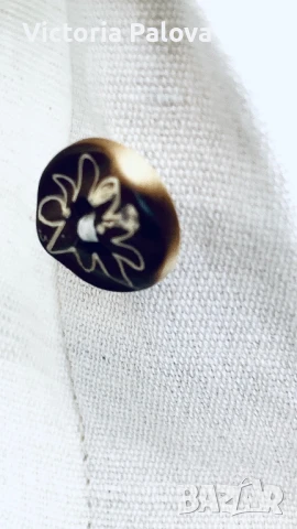 Свободна риза MERIT, лен и памук, снимка 9 - Ризи - 51240350