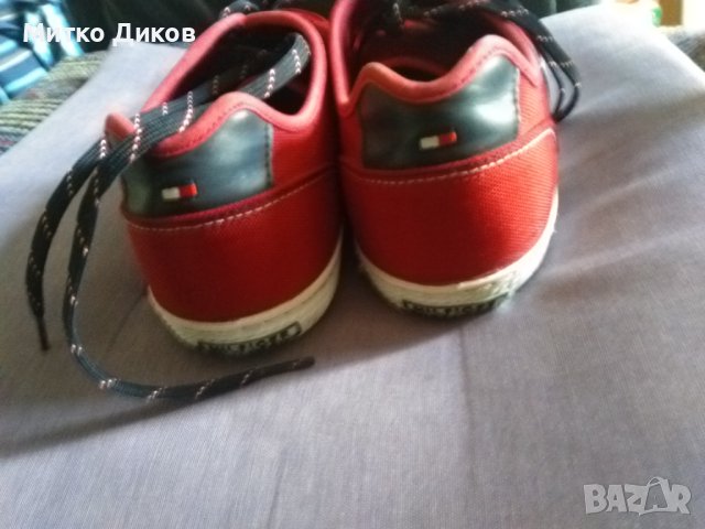 Tomy Hilfiger  маркови маратонки промазан плат US 12  UK 11 №46 стелка 295мм, снимка 5 - Маратонки - 40876918