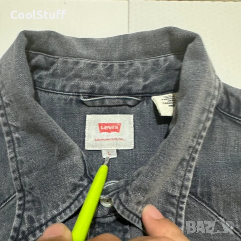 Мъжка Риза Levi's Размер L, снимка 4 - Ризи - 54100398