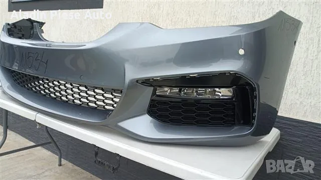 Предна броня BMW 5 Series G30 G31 M-Sport година 2017 2018 2019 2020 код 51118064928 , снимка 2 - Аксесоари и консумативи - 50286002