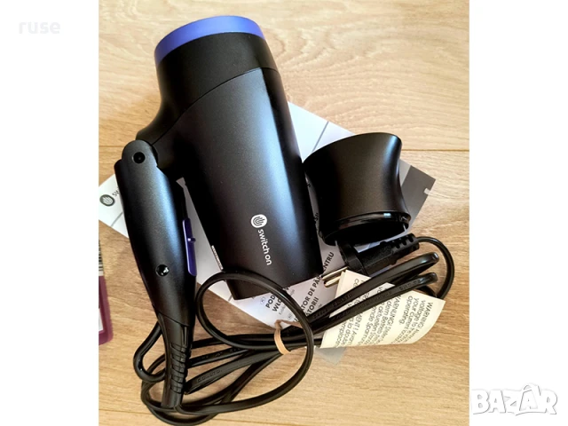 НОВИ! Туристически сешоар сгъваем с йонна функция 1600W, снимка 4 - Сешоари - 50755970