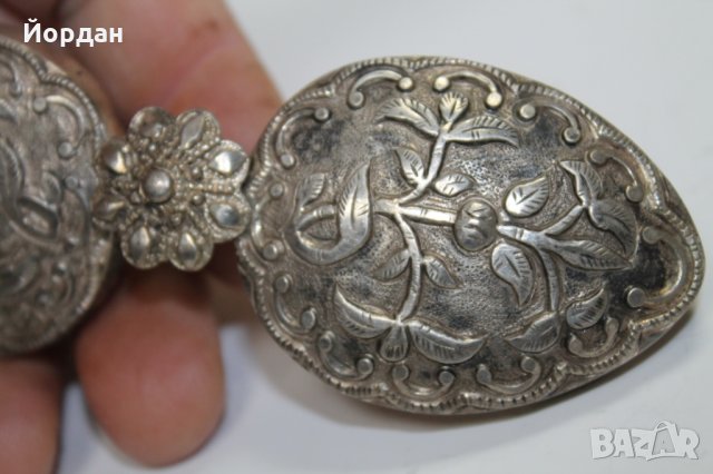 Уникални детски сребърни ковани пафти , снимка 8 - Антикварни и старинни предмети - 35081007