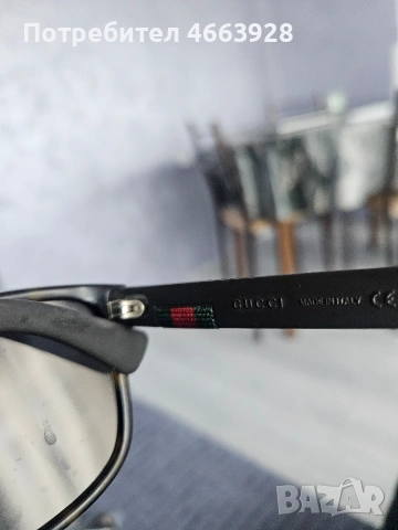 ОРИГИНАЛНИ СЛЪНЧЕВИ ОЧИЛА GUCCI , снимка 5 - Мъжки - 54132269