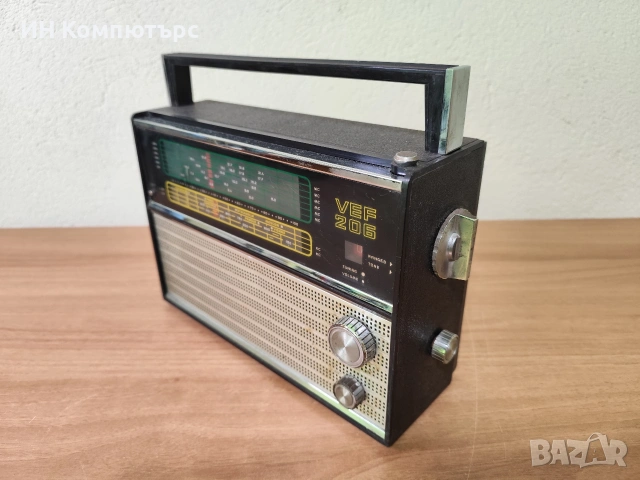 Продавам радио VEF 206, снимка 4 - Радиокасетофони, транзистори - 54157220