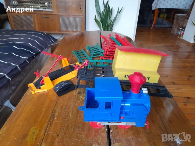 Старо Детско влакче Железная Дорога, снимка 3 - Други ценни предмети - 47839255