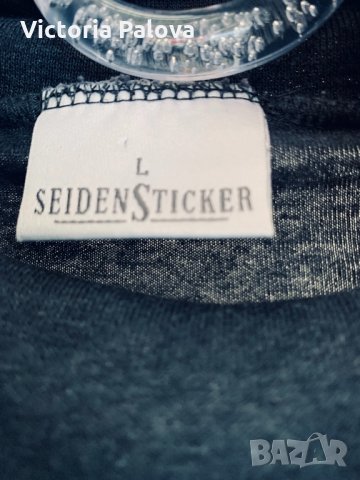 Сиво поло SEIDENSTICKER, серия “черна роза”, снимка 10 - Пуловери - 34514606