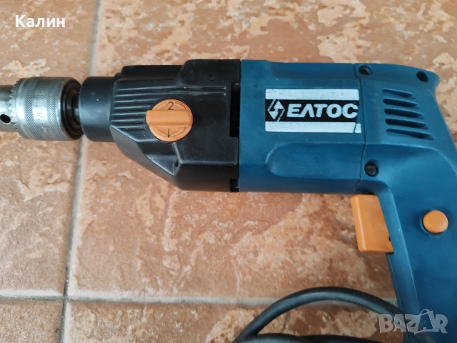 ЕЛТОС Б2-131 двускоростна бормашина , снимка 3 - Бормашини - 53938326