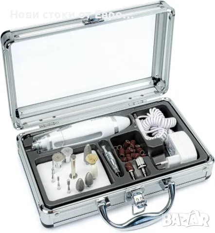 prorelax Комплект за маникюр/педикюр DELUXE |  За мъже и жени , снимка 8 - Електрически пили за пети - 49464754