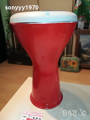 ТАРАМБУКА-ГОЛЯМА-ЧЕРВЕНА 41Х26СМ 2208221724, снимка 5 - Ударни инструменти - 37768890