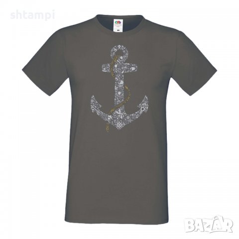 Мъжка тениска Anchor,котва Изненада,Подарък,Празник , снимка 12 - Тениски - 36812578